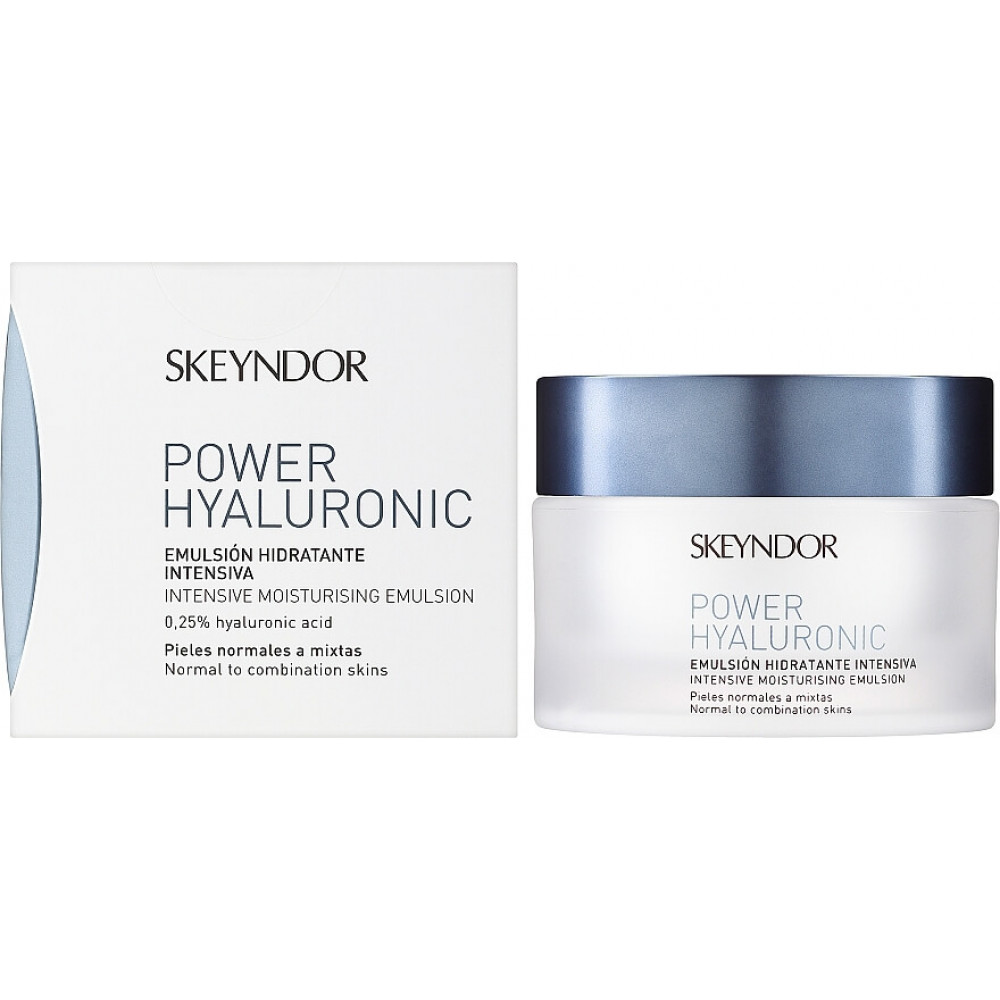 Интенсивная увлажняющая эмульсия - Skeyndor Power Hyaluronic Intensive Moisturizing Emulsion фото 2