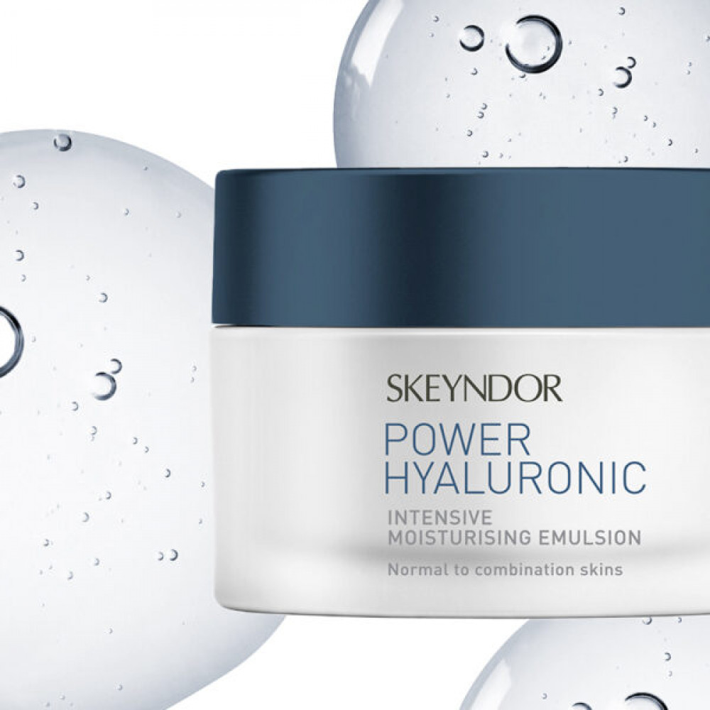 Интенсивная увлажняющая эмульсия - Skeyndor Power Hyaluronic Intensive Moisturizing Emulsion фото 4