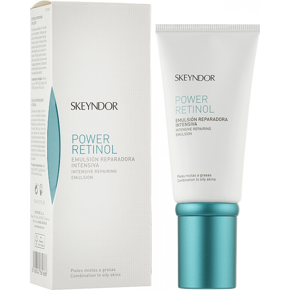 Интенсивно восстанавливающая эмульсия - Skeyndor Power Retinol Intensive Repairing Emulsion фото 4