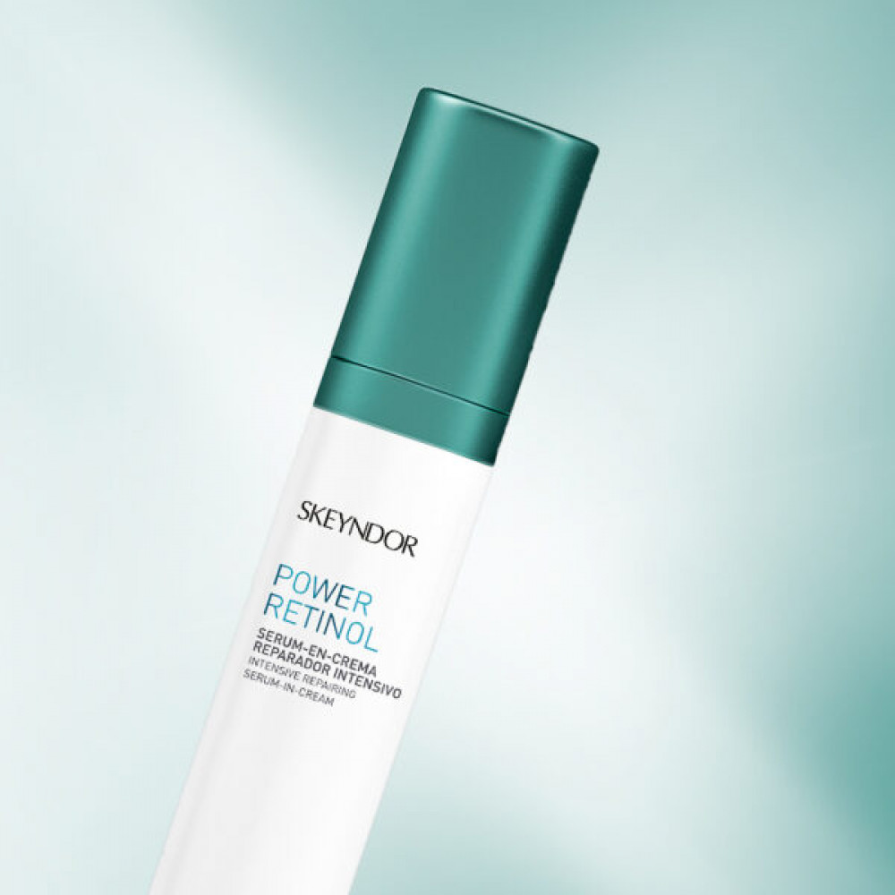 Інтенсивно відновлююча крем-сироватка - Skeyndor Power Retinol Intensive Repairing Serum-in-Cream фото 4