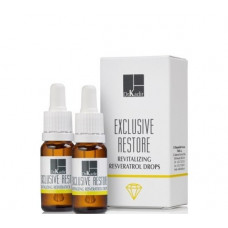 Капли "Ресвератрол" для восстановления кожи лица - Dr. Kadir Exclusive Restore Revitalizing Resveratrol Drops 