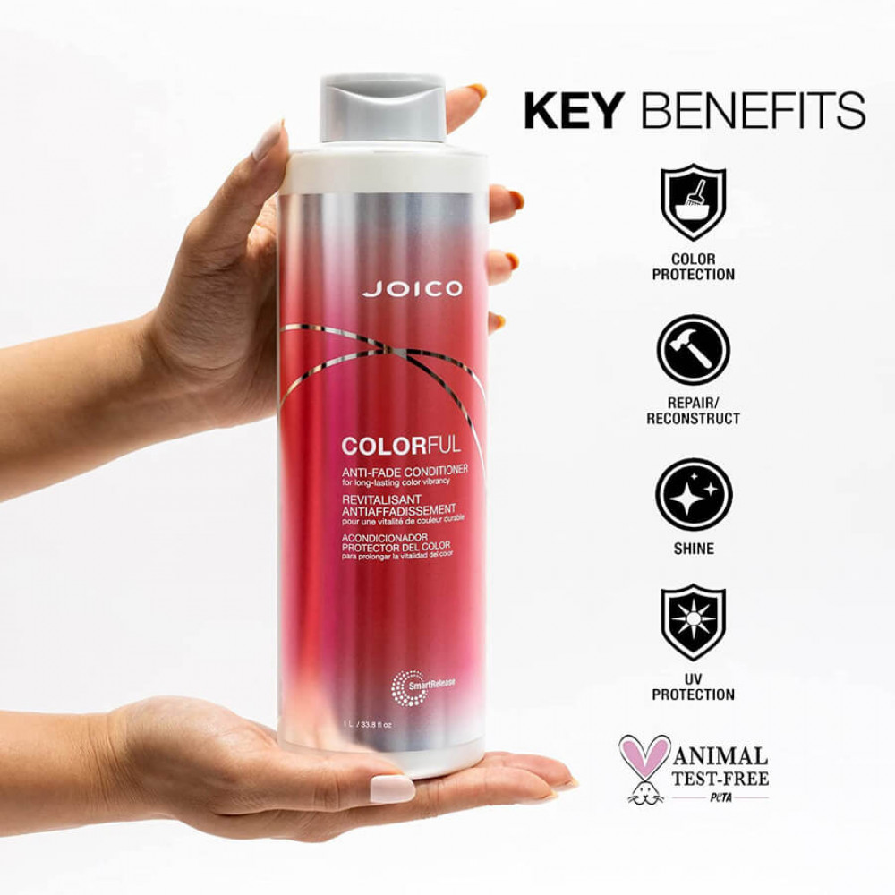 Кондиционер для окрашенных волос - Joico Colorful Anti-Fade Conditioner фото 4