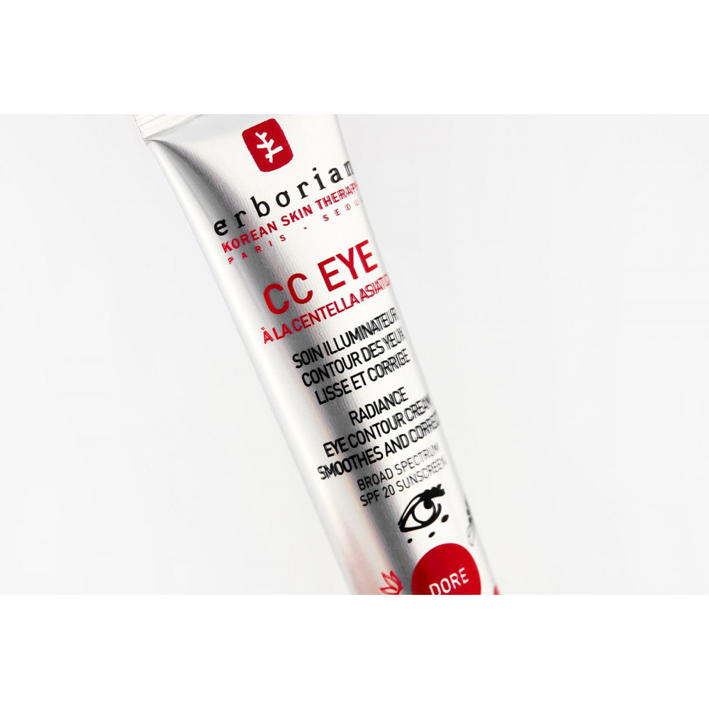 Корректирующий СС-крем для кожи вокруг глаз - Erborian CC Eye Cream  Dore фото 3