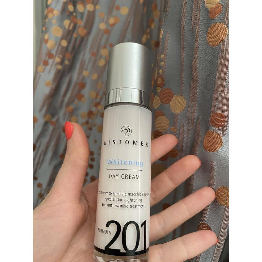 Дневной крем для сияния кожи SPF20 - Histomer Formula 201 Whitening Day Cream SPF 20  фото 3