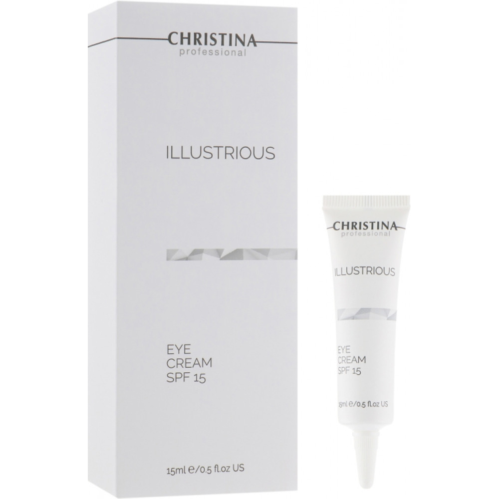 Крем для шкіри навколо очей SPF 15 - Christina ILLUSTRIOUS EYE CREAM SPF 15  фото 2