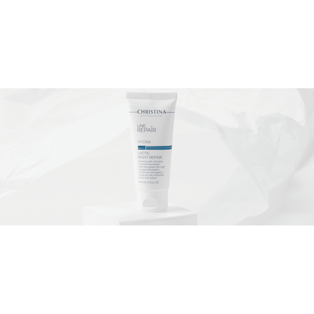 Крем для лица "Ночное восстановление" с молочной кислотой - Christina Line Repair Hydra Lactic Night Repair фото 5
