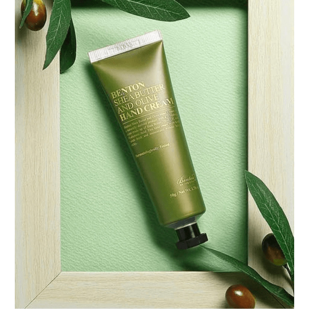 Крем для рук с маслом ши и оливы - Benton Shea Butter and Olive Hand Cream фото 2