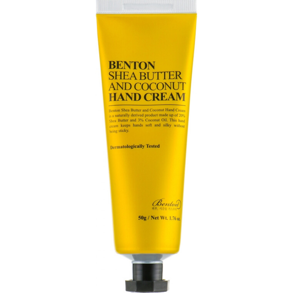 Крем для рук с маслом ши и кокосом - Benton Shea Butter and Coconut Hand Cream фото 3