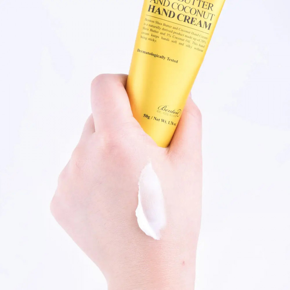 Крем для рук с маслом ши и кокосом - Benton Shea Butter and Coconut Hand Cream фото 5
