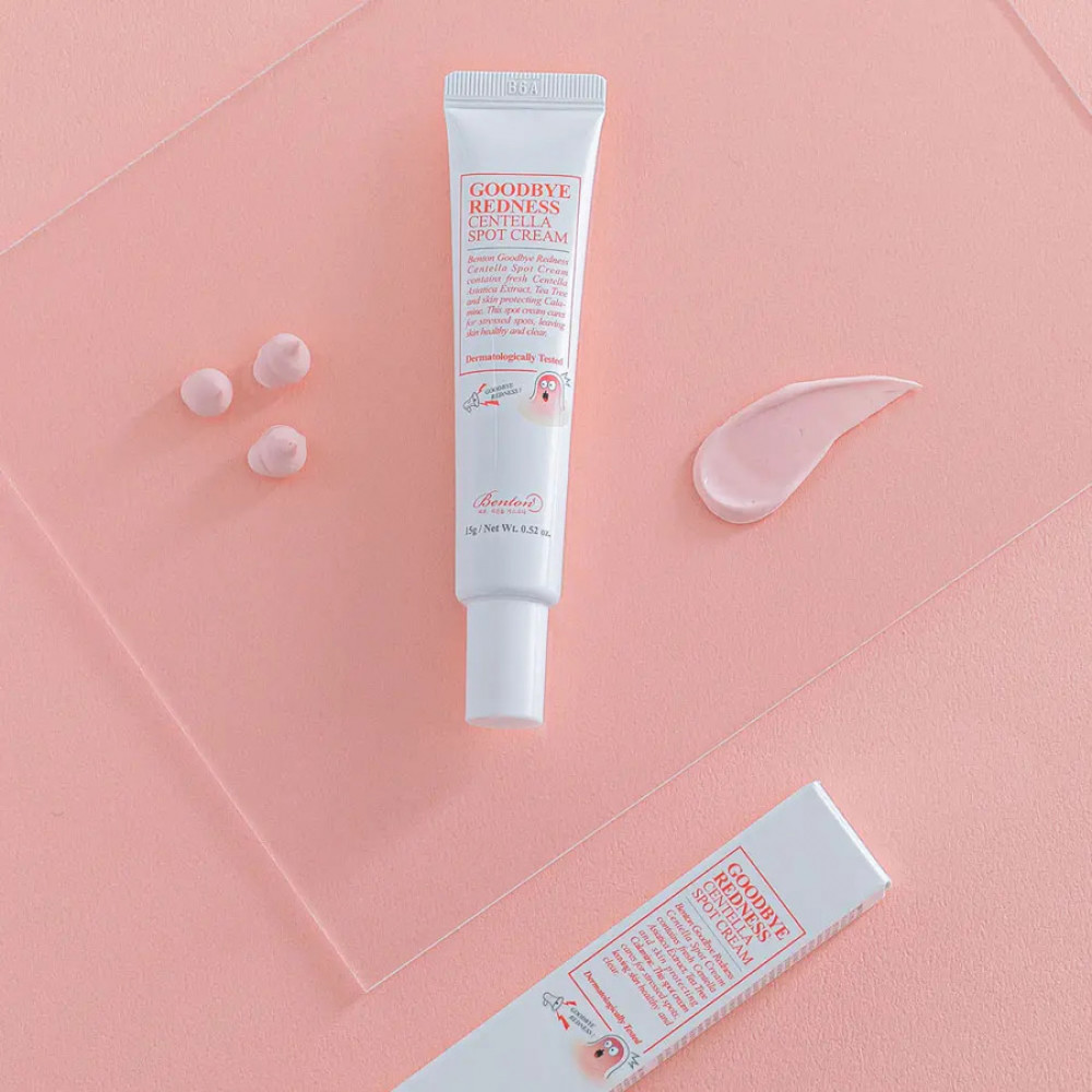 Крем для точечного применения с центеллой азиатской - Benton Goodbye Redness Centella Spot Cream фото 2