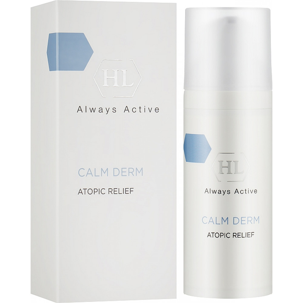Крем для догляду за шкірою зі схильністю до атопії - Holy Land Cosmetics Calm Derm фото 2