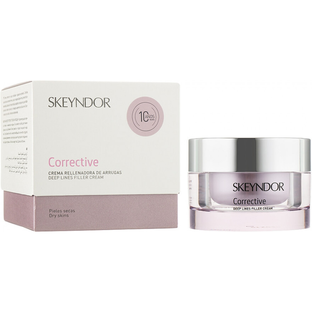 Крем-філер від глибоких зморшок для сухої шкіри - Skeyndor Corrective deep lines filler cream  фото 3