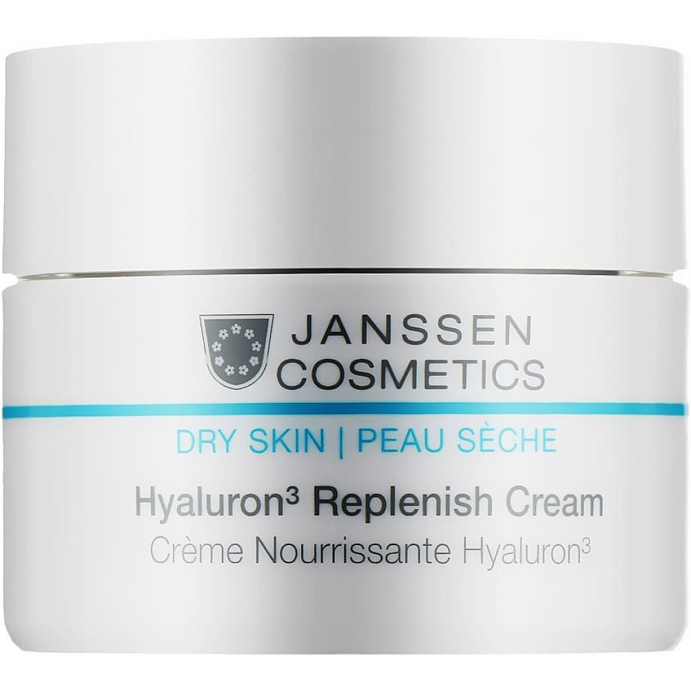 Крем с гиалуроновой кислотой - Janssen Cosmetics Dry Skin Hyaluron³ Replenish Cream фото 2