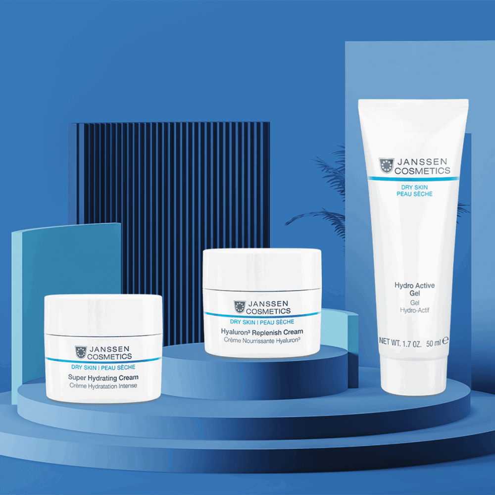 Крем с гиалуроновой кислотой - Janssen Cosmetics Dry Skin Hyaluron³ Replenish Cream фото 4