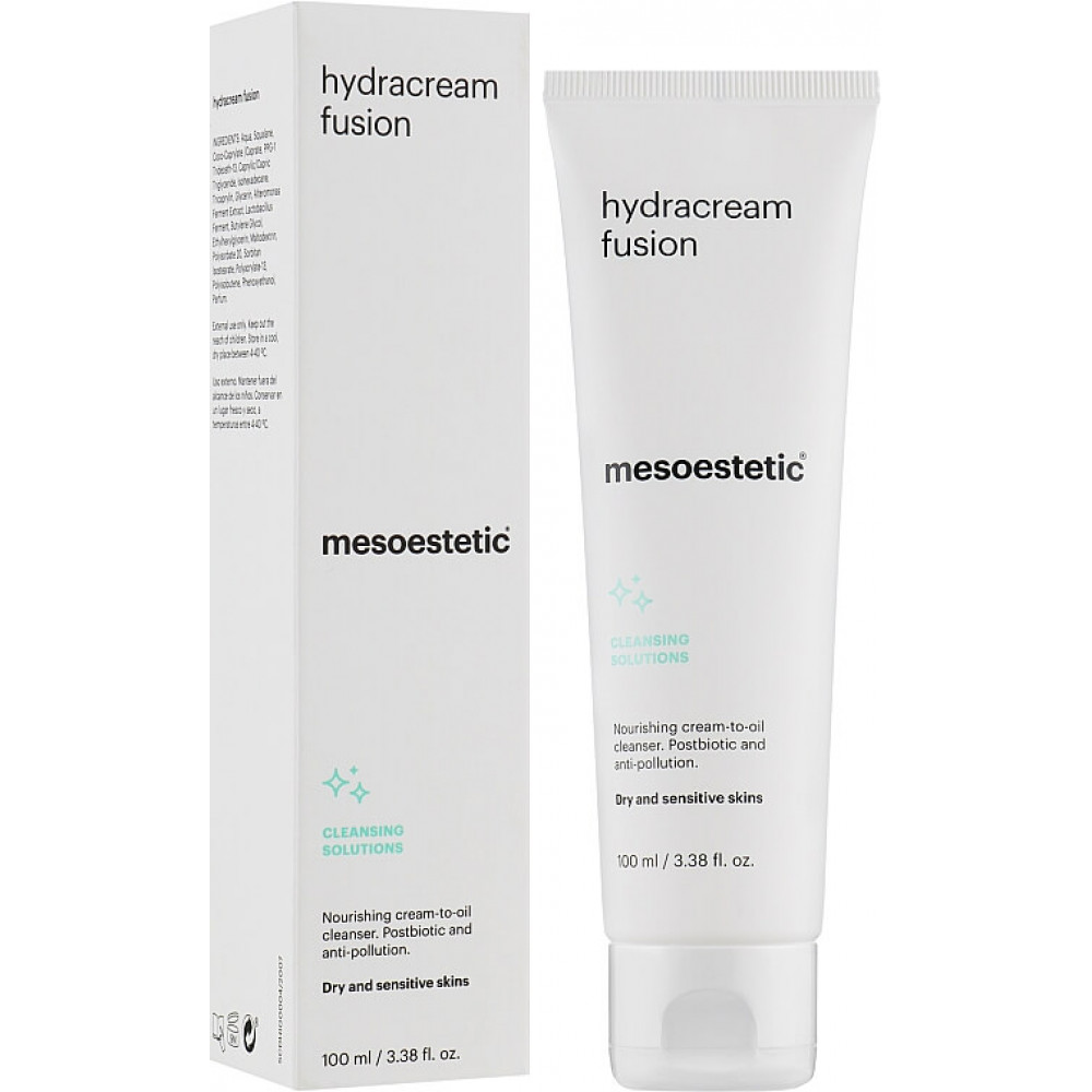 Крем-молочко для очищення чутливої шкіри - Mesoestetic Hydracream fusion фото 5