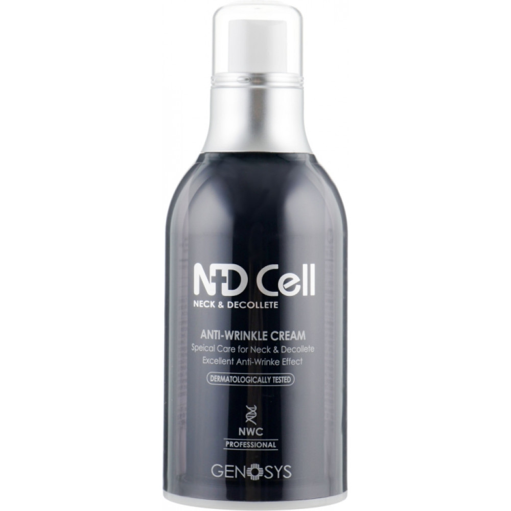 Крем против морщин для области шеи и декольте - Genosys ND Cell Anti-Wrinkle Cream (NWC) фото
