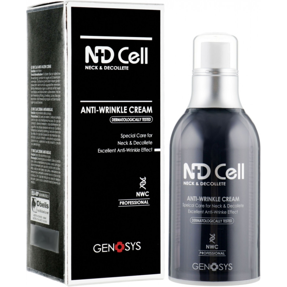 Крем против морщин для области шеи и декольте - Genosys ND Cell Anti-Wrinkle Cream (NWC) фото 2