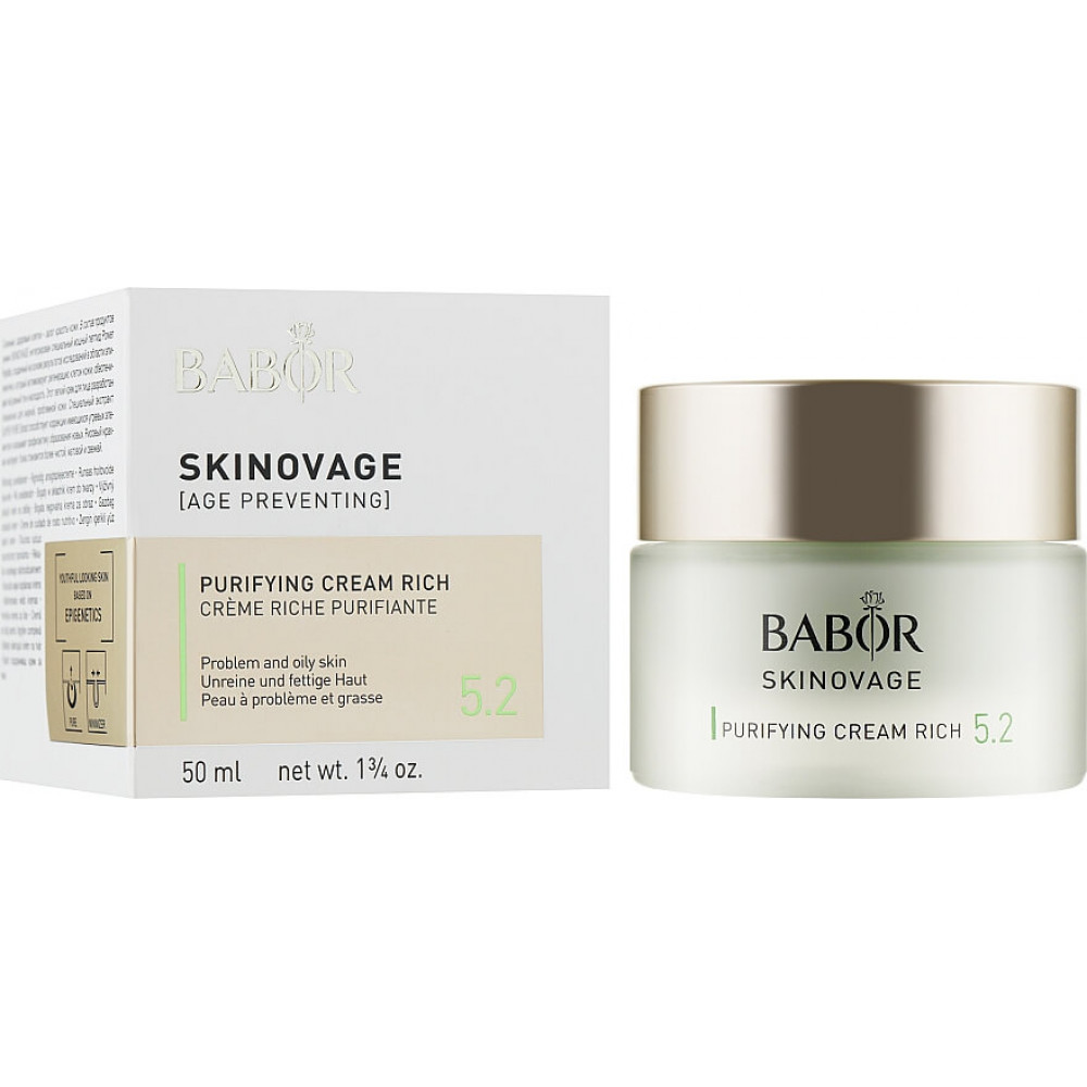 Крем для проблемної шкіри - Babor Skinovage Purifying Cream Rich фото 4