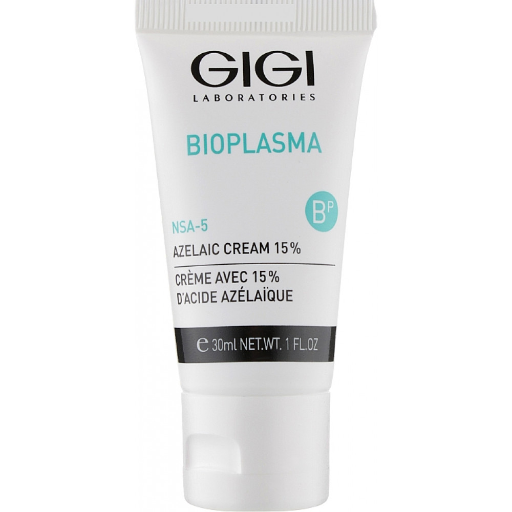 Крем с 15% азелаиновой кислотой для жирной и проблемной кожи - GIGI Bioplasma 15% Azelaic Cream  фото 3