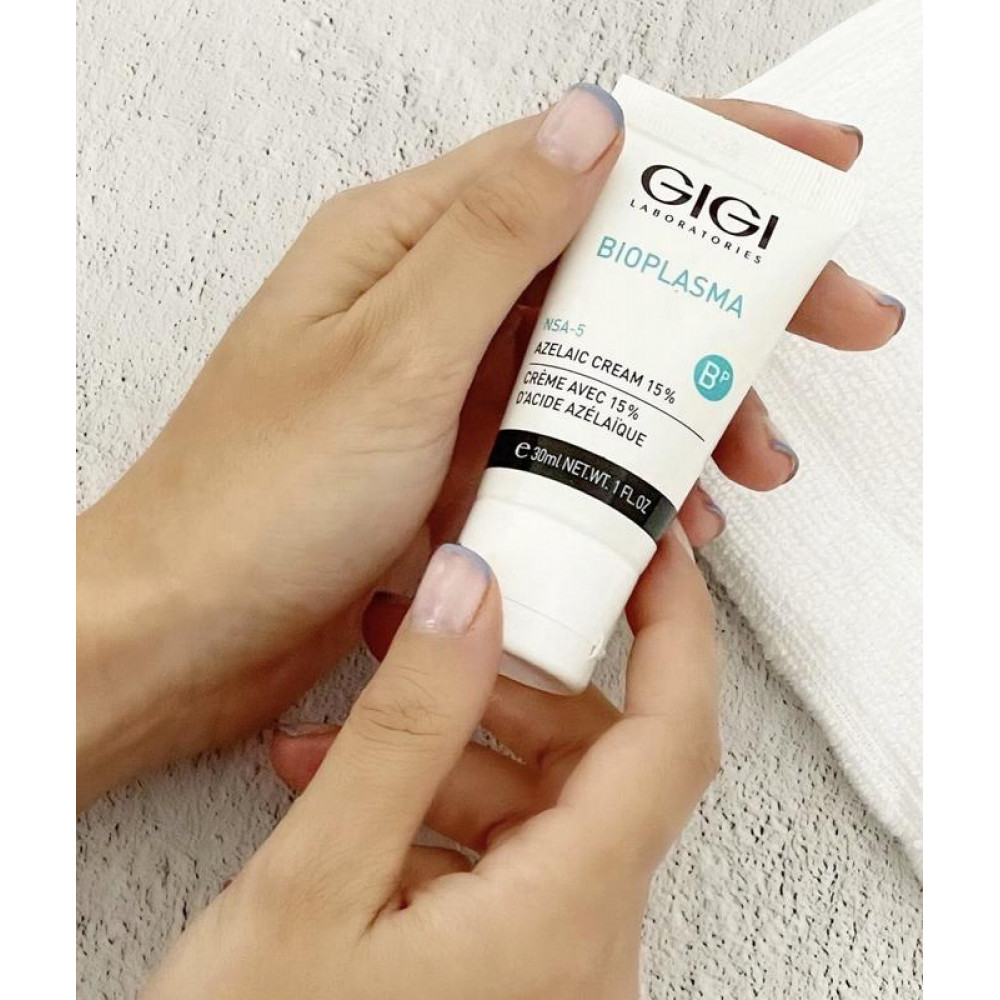 Крем с 15% азелаиновой кислотой для жирной и проблемной кожи - GIGI Bioplasma 15% Azelaic Cream  фото 2