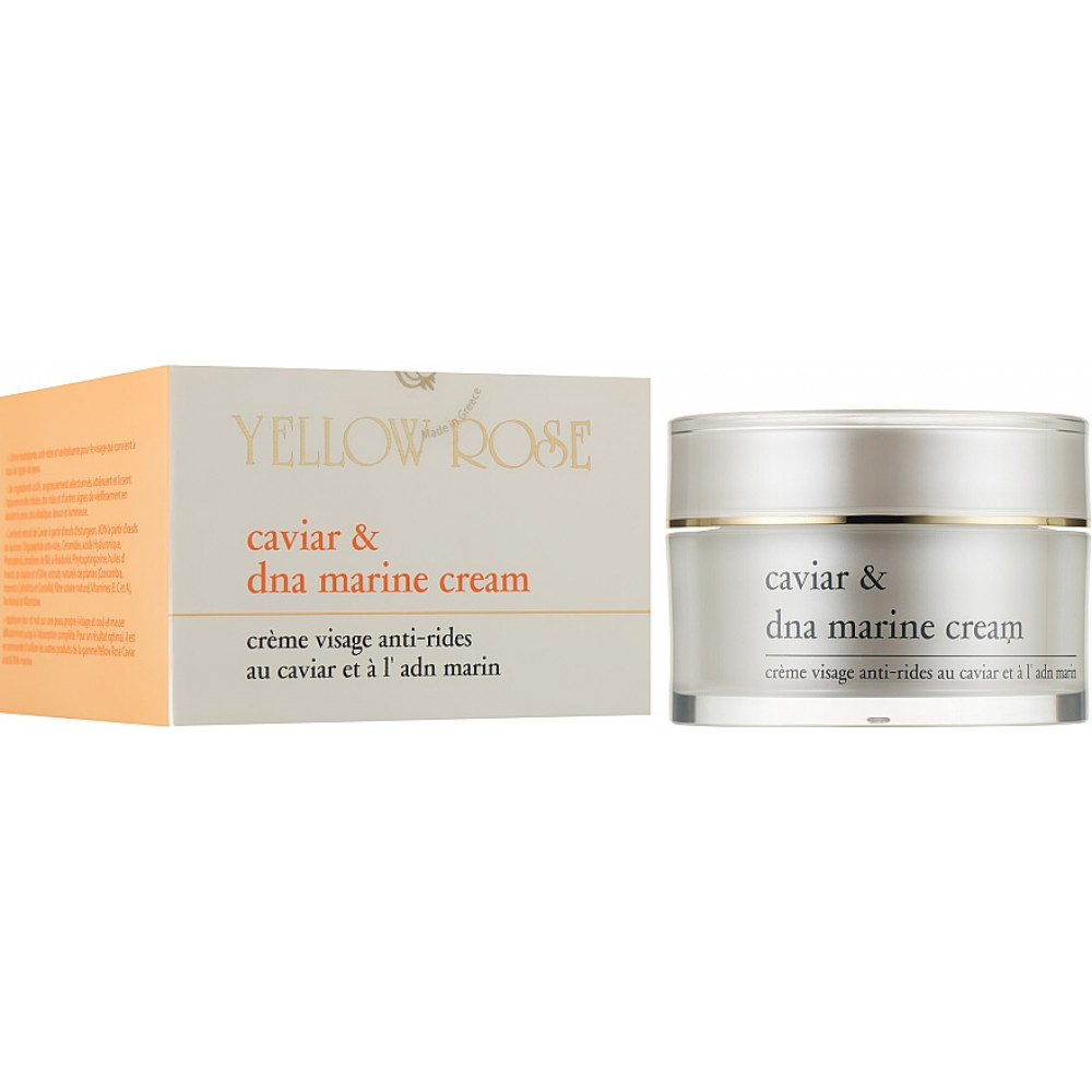Крем с экстрактом икры и морской ДНК - Yellow Rose Caviar & Marine DNA Cream фото 4