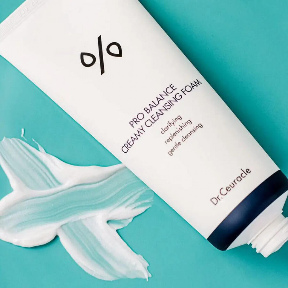 Кремовая пенка для очищения с пробиотиками - Dr.Ceuracle Pro Balance Biotics Creamy Cleansing Foam фото 4