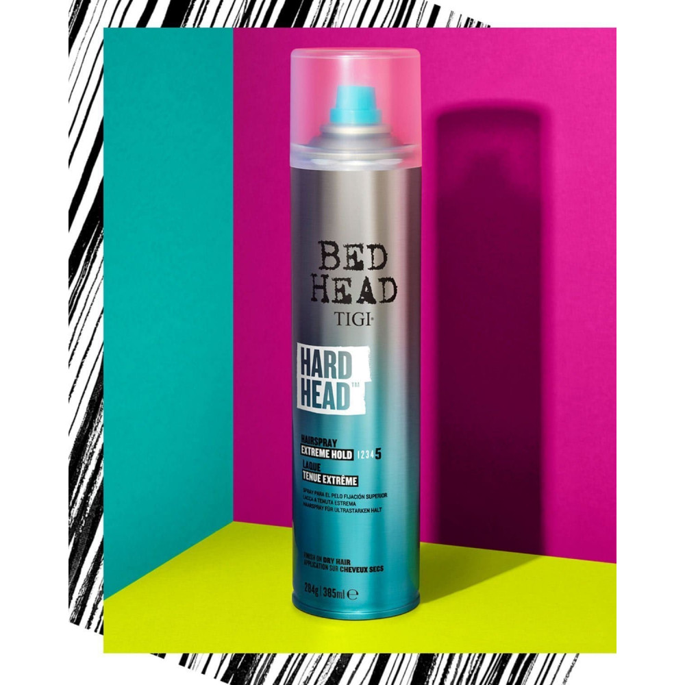 Лак для волосся екстрасильної фіксації - Tigi Bed Head Hard Head Hairspray фото 3