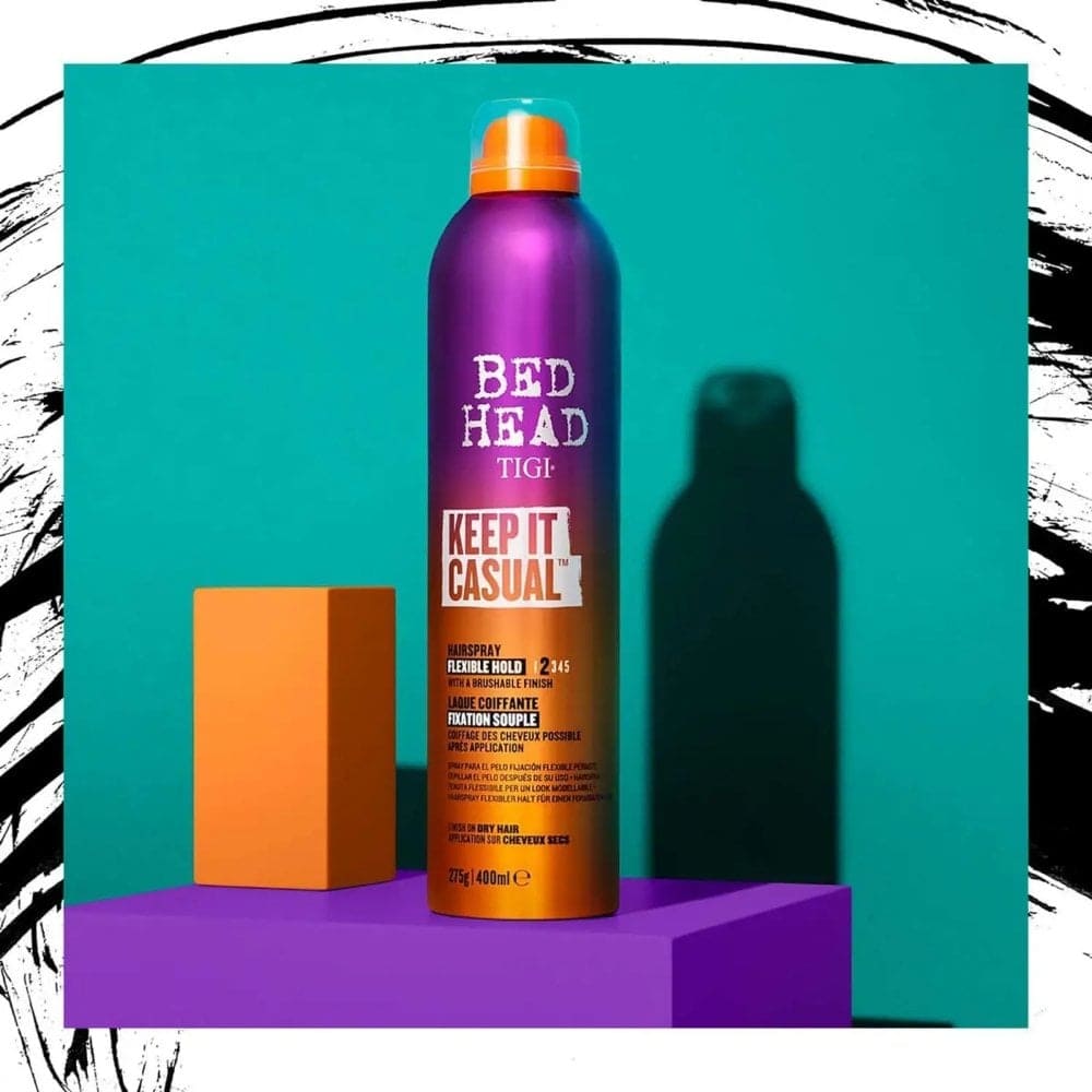 Лак средней фиксации - Tigi Bed Head Keep It Casual Hairspray фото 4