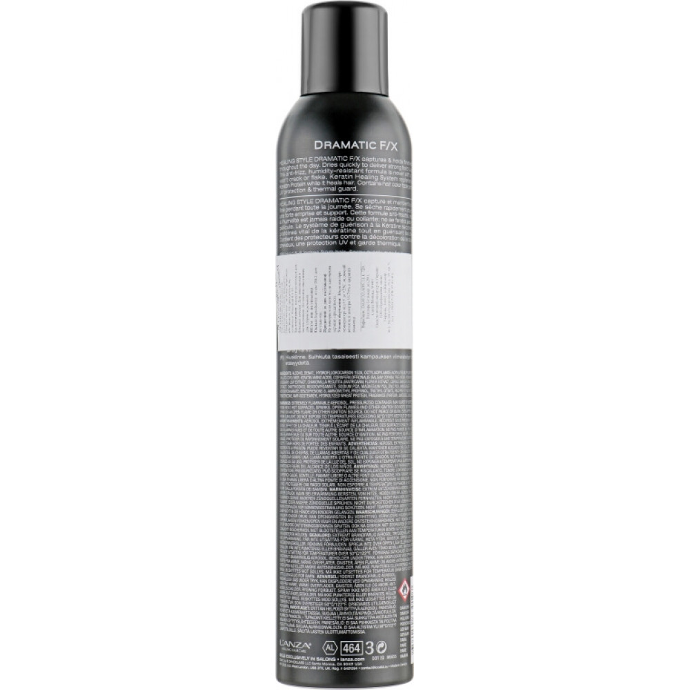 Лак сильної фіксації - L'anza Healing Style Dramatic FX фото 3