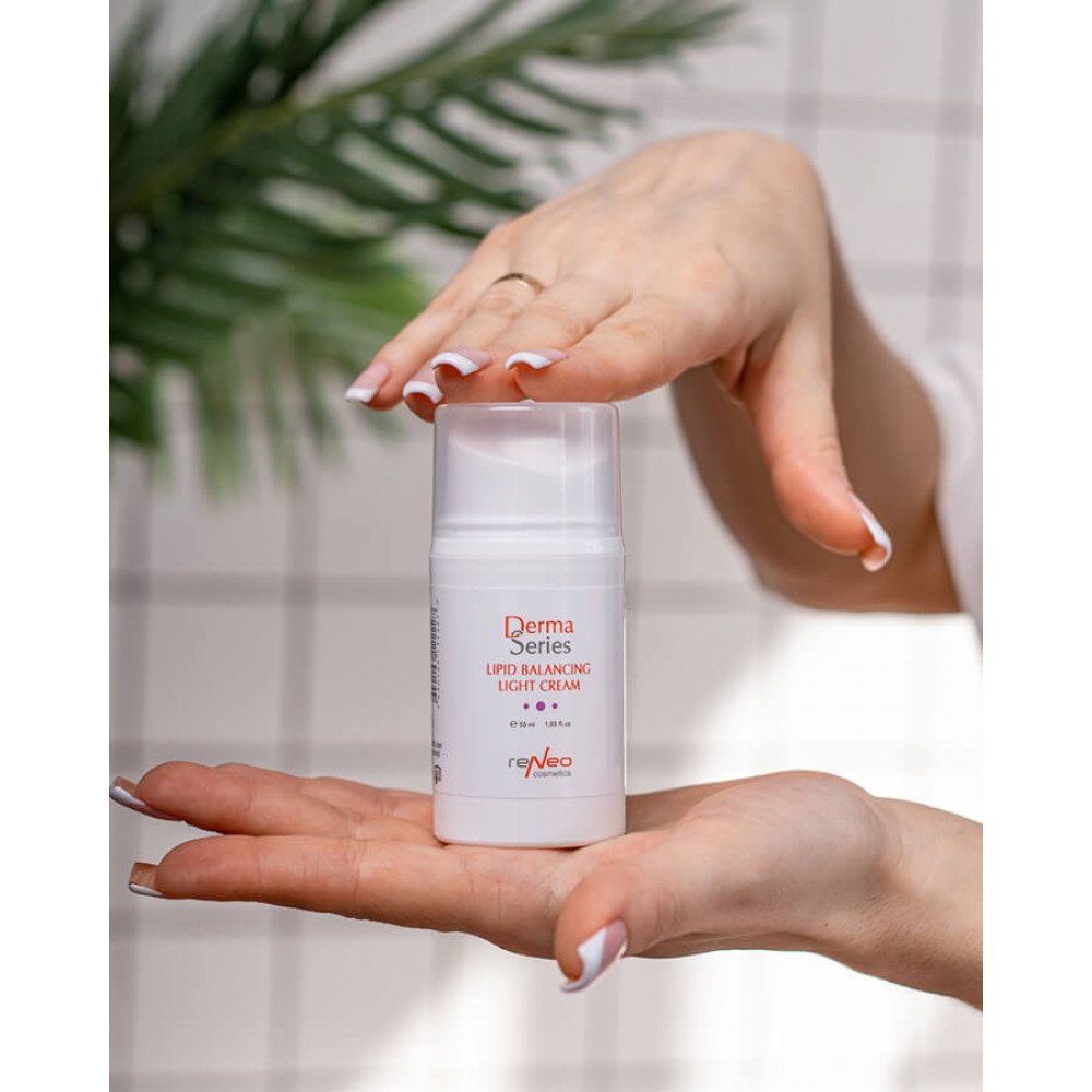 Легкий крем для відновлення балансу шкіри - Derma Series lipid balancing light cream фото 2