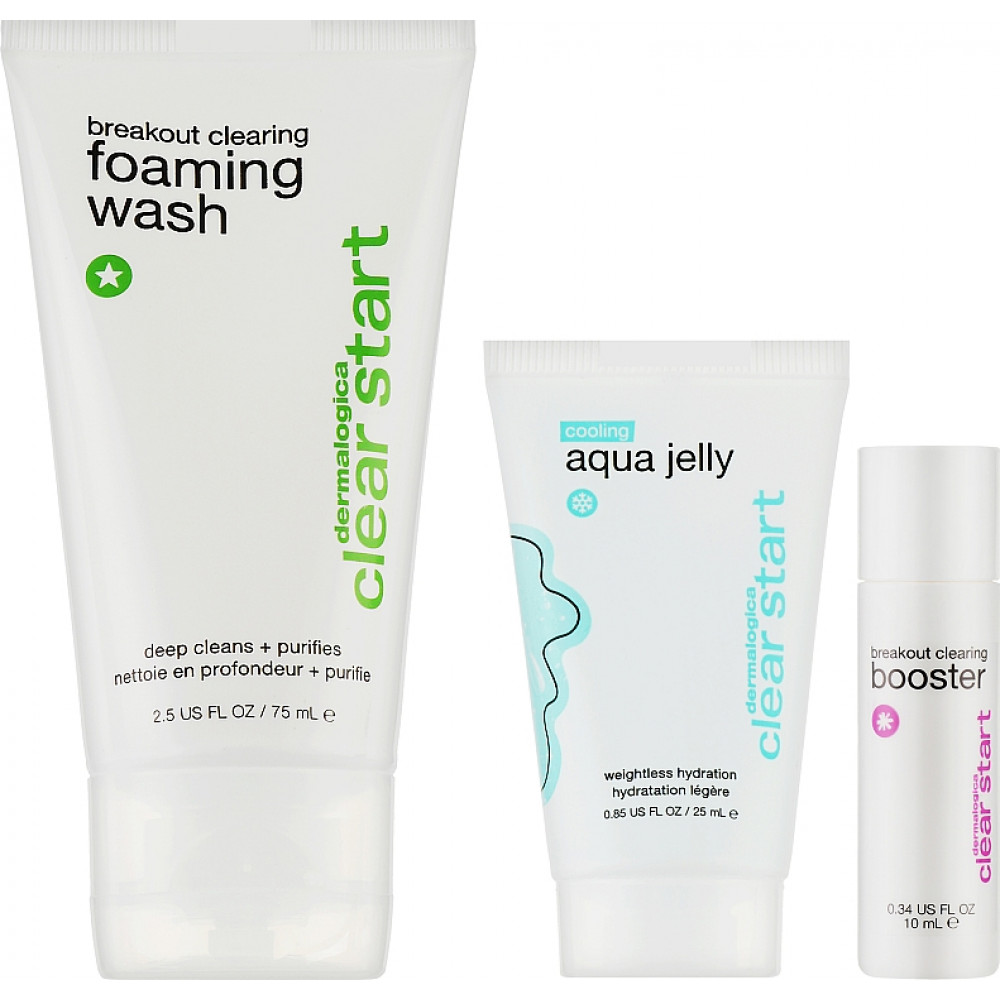 Лікувальний набір "Oчищення та догляд за проблемною шкірою" - Dermalogica Clear Start Breakout Clearing Kit фото 2