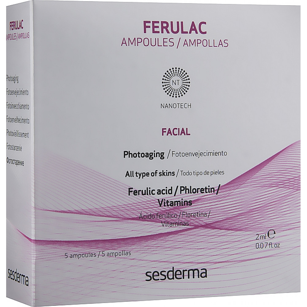 Ліпосомальна сироватка - SeSDerma Ferulac Liposomal Ampoules фото