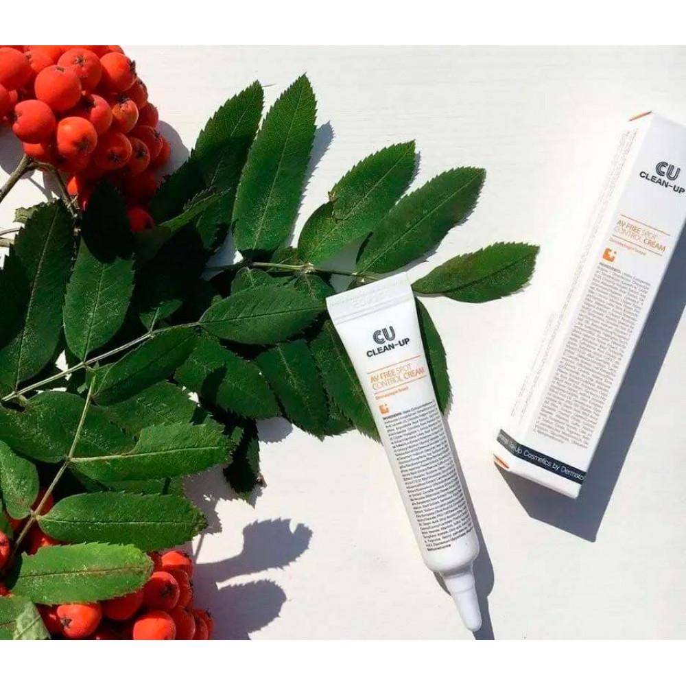 Точечный крем от воспалений - Cuskin Clean-Up AV Free Spot Control Cream фото 3