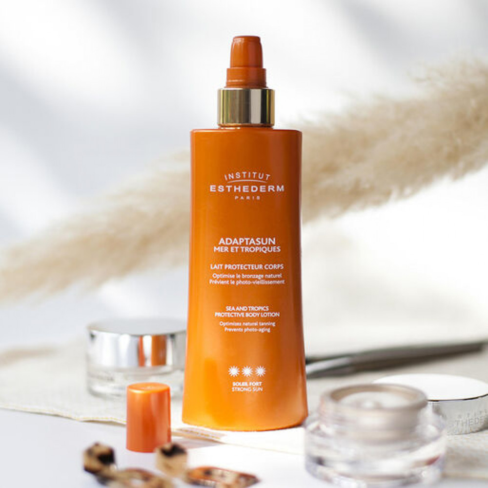 Лосьон для тела Adaptasun ** - Institut Esthederm Adaptasun UVA/UVB Body Lotion with Moderate Sun Protection фото 4