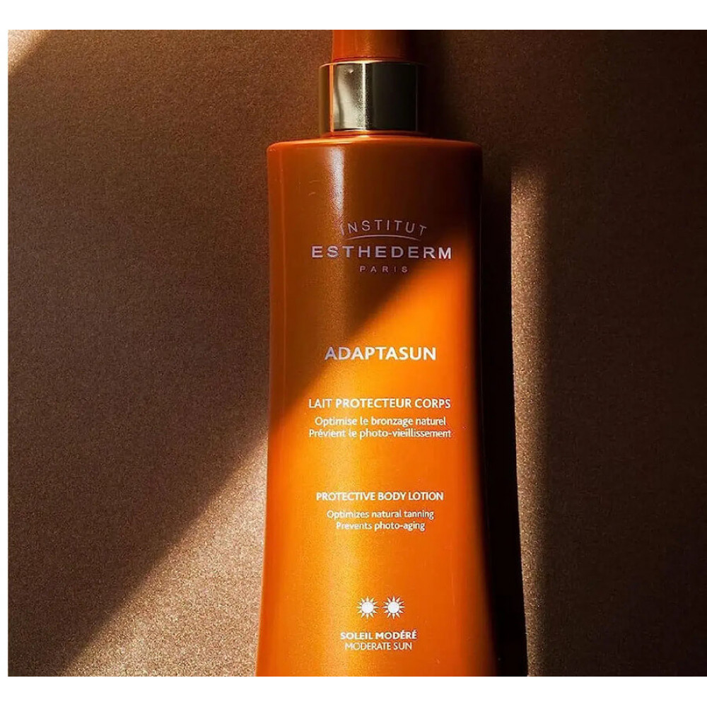 Лосьон для тела Adaptasun ** - Institut Esthederm Adaptasun UVA/UVB Body Lotion with Moderate Sun Protection фото 5