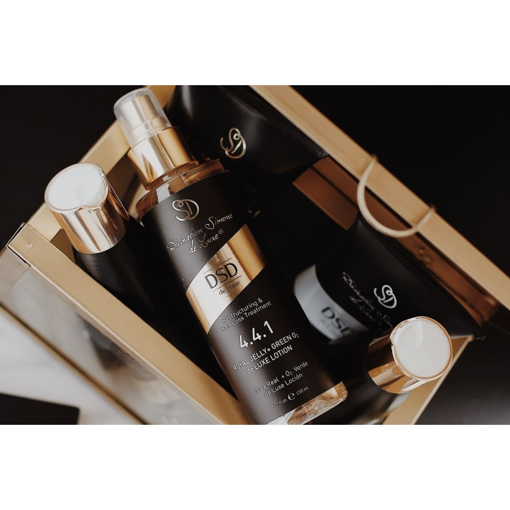 Лосьон для волос двойного действия - Simone DSD De Luxe Royal Jelly + GreenO2 Lotion фото 2