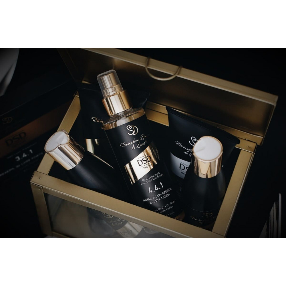 Лосьон для волос двойного действия - Simone DSD De Luxe Royal Jelly + GreenO2 Lotion фото 3