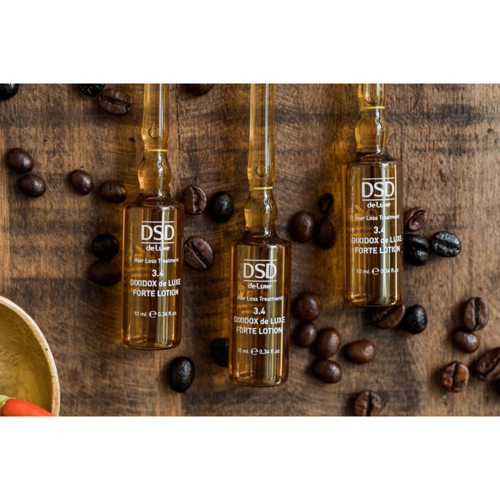 Ампулы для снижения выпадения и стимуляции роста волос - DSD de Luxe Hair Loss Treatment 3.4 Dixidox Forte Lotion фото 3