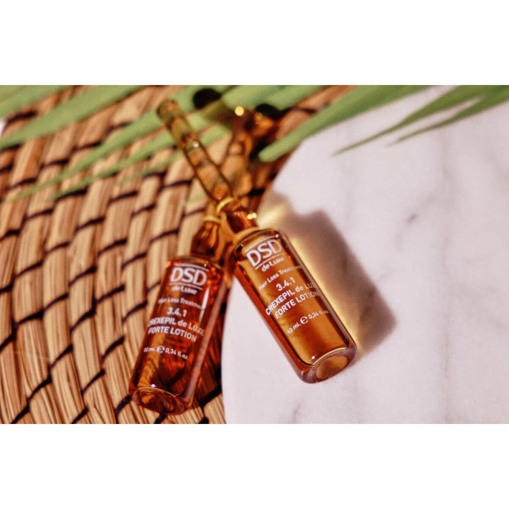 Ампулы для снижения выпадения и стимуляции роста волос - DSD de Luxe Hair Loss Treatment 3.4.1 Crexepil Forte Lotion фото 5