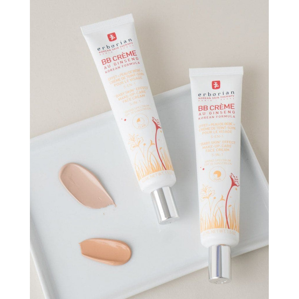 ВВ-крем з тонуючим ефектом 5 в 1- Erborian BB Cream Clair Au Ginseng SPF20 фото 3