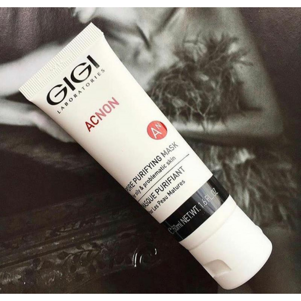 Маска для глубокого очищения пор - Gigi Acnon Pore Purifying Mask фото 4