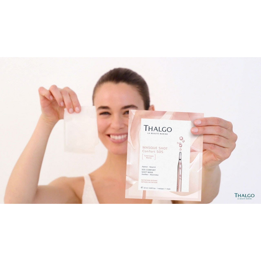 Маска для лица "SOS Комфорт" - Thalgo Cold Cream Marine SOS Comfort Shot Mask фото 2