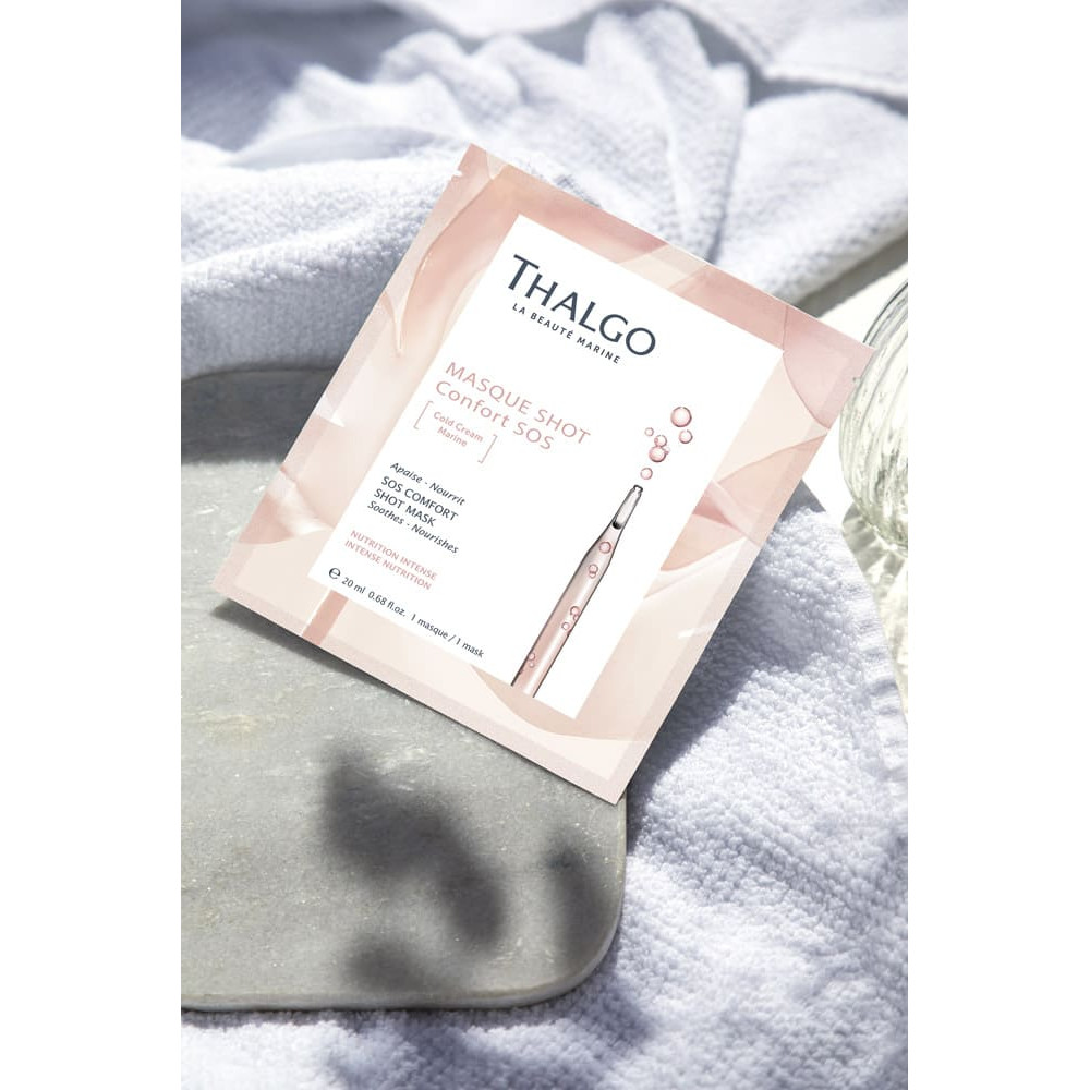 Маска для лица "SOS Комфорт" - Thalgo Cold Cream Marine SOS Comfort Shot Mask фото 3