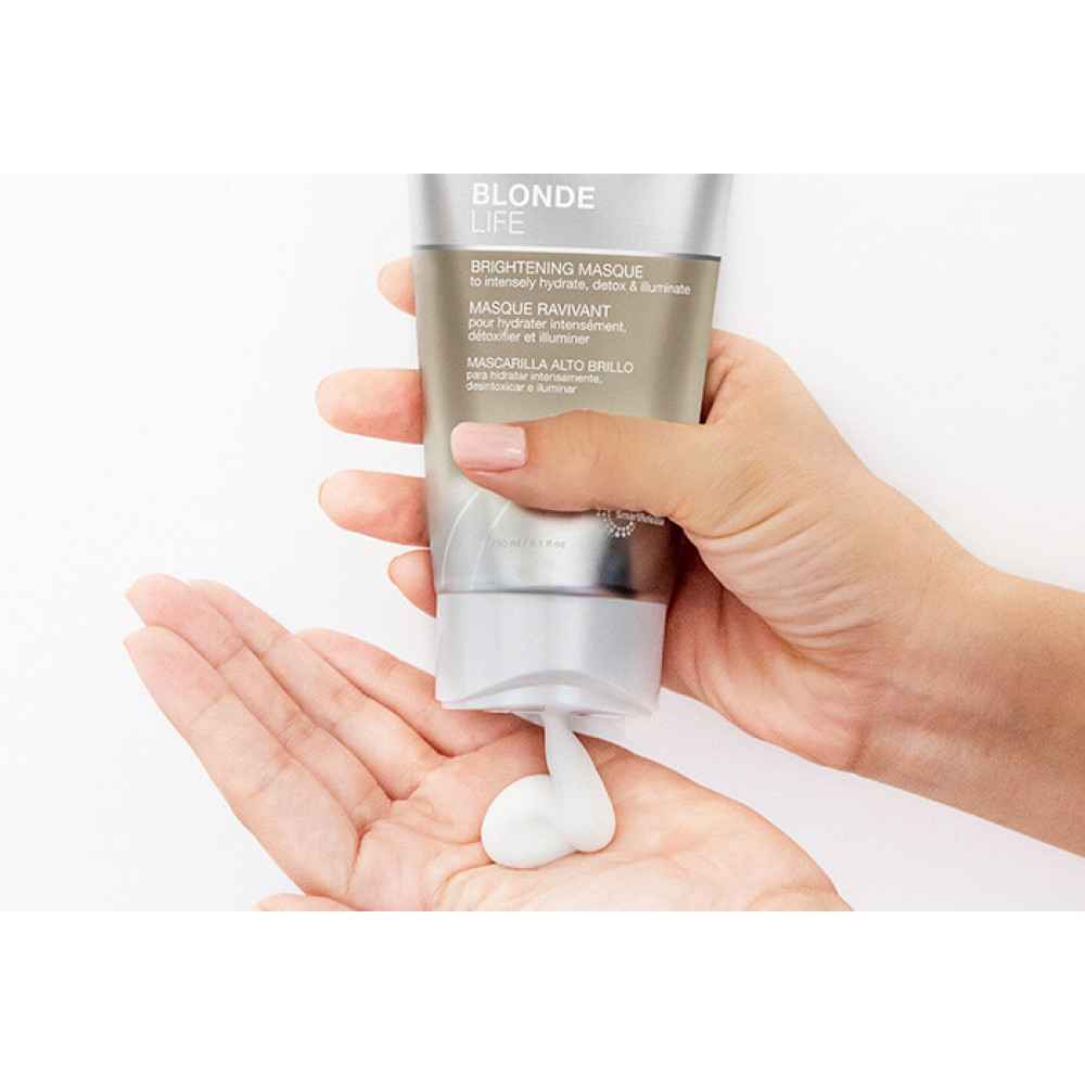 Маска для збереження яскравості блонду - Joico Blonde Life Brightening Mask фото 4