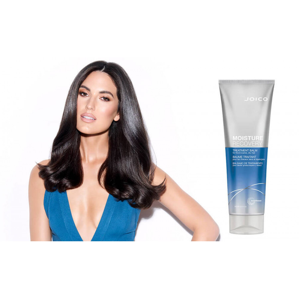 Маска для жорсткого та сухого волосся - Joico Moisture Recovery Treatment Balm for Thick Coarse Dry Hair фото 5