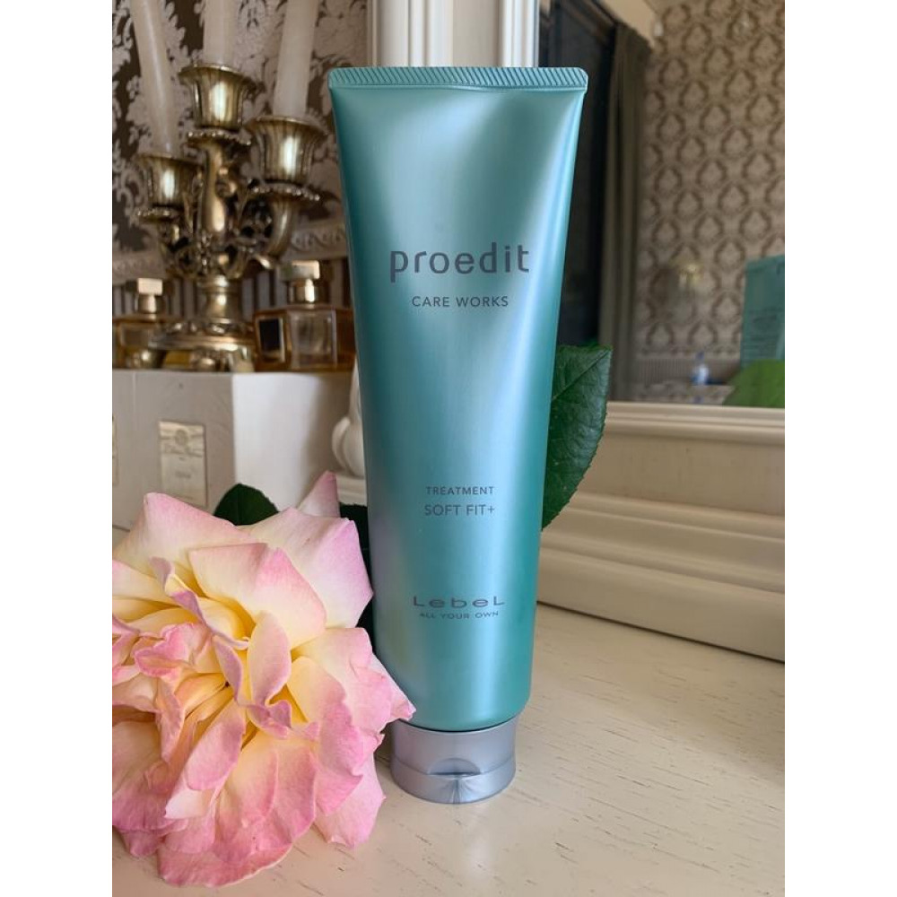 Маска для жестких, очень поврежденных волос - Lebel Proedit  Soft Fit Plus Treatment фото 5