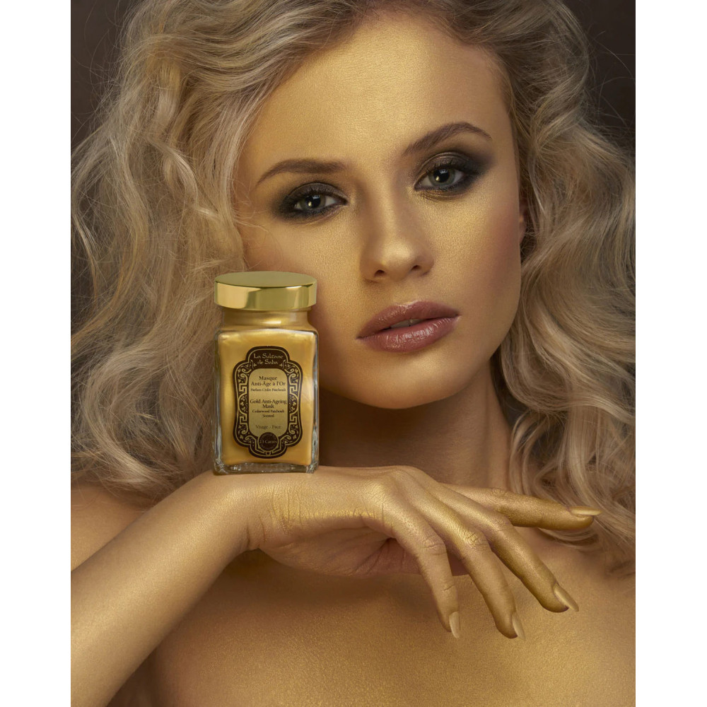 Золота маска для обличчя - La Sultane De Saba Sublimating Gold Mask 23 Carats фото 2