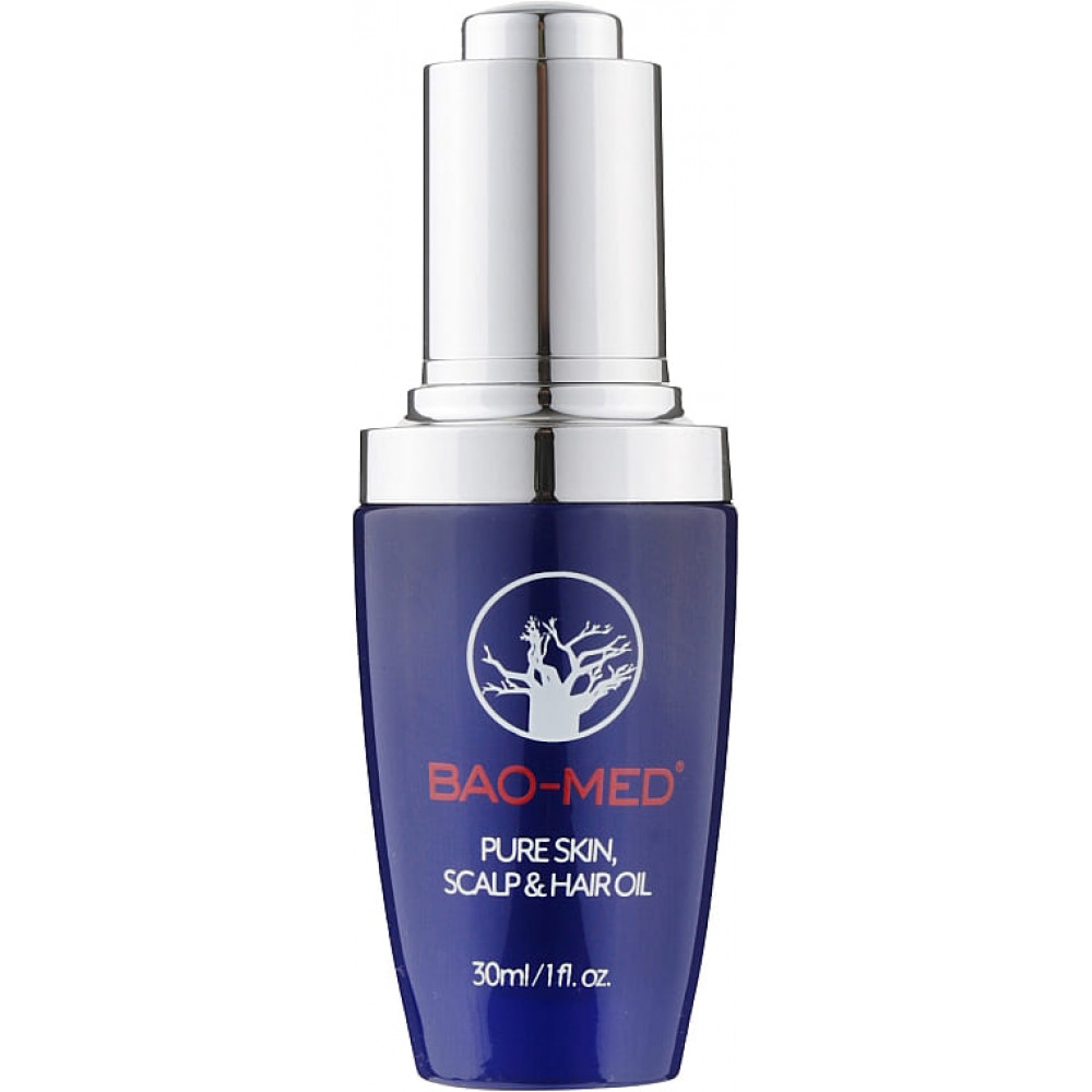 Масло Bao-Med для шкіри, волосся та скальпу - Mediceuticals Bao-Med Pure Skin Scalp & Hair Oil   фото 2