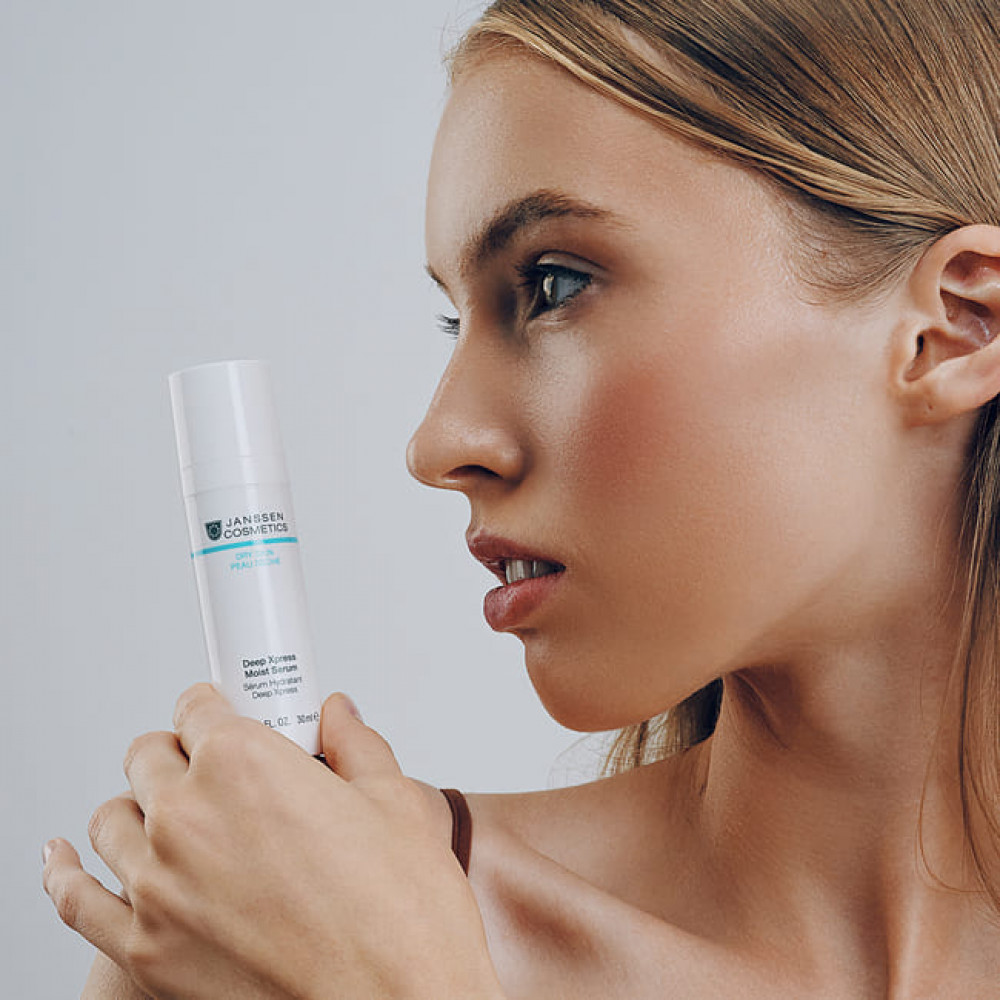 Мгновенно увлажняющий концентрат - Janssen Cosmetics Dry Skin Deep Xpress Moist Serum фото 4