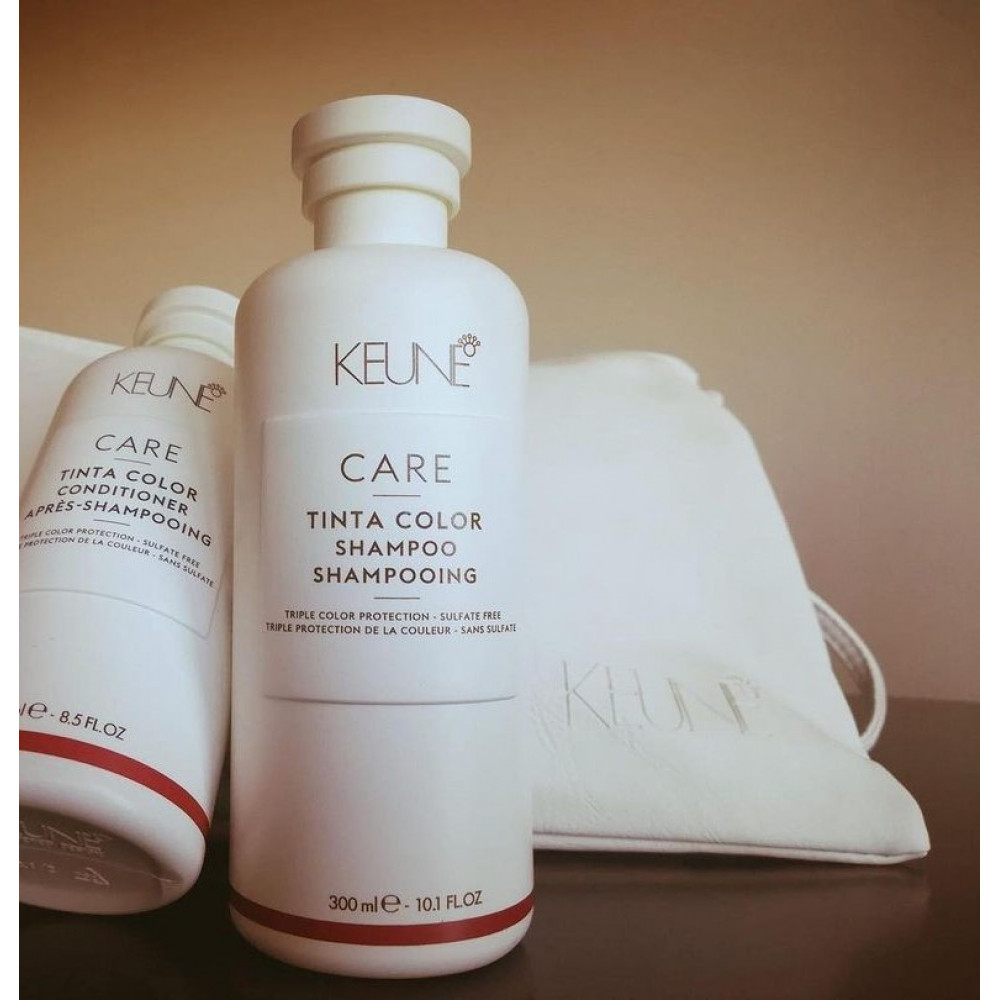 Мягкий шампунь для окрашенных волос - Keune Care Tinta Color Shampoo фото 4